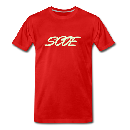 S.C.O.E Premium Glow T-Shirt - red