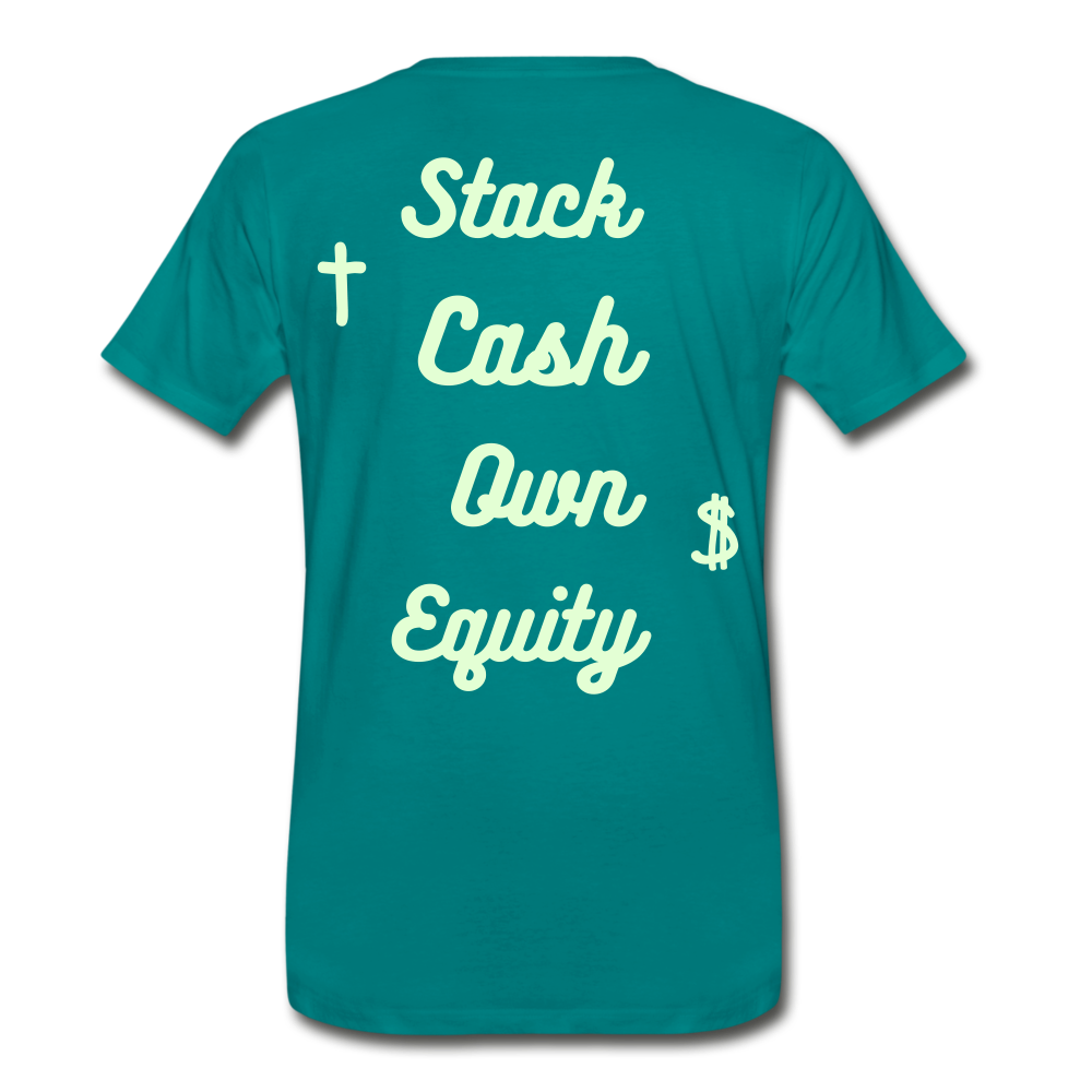 S.C.O.E Premium Glow T-Shirt - teal