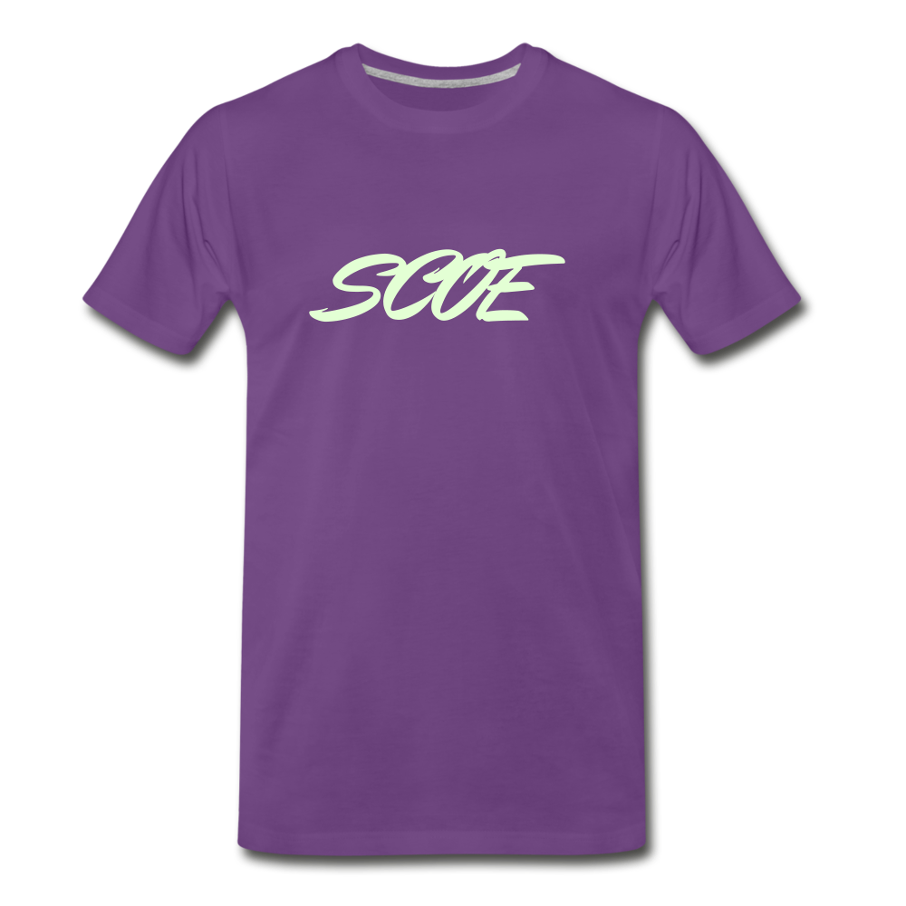 S.C.O.E Premium Glow T-Shirt - purple