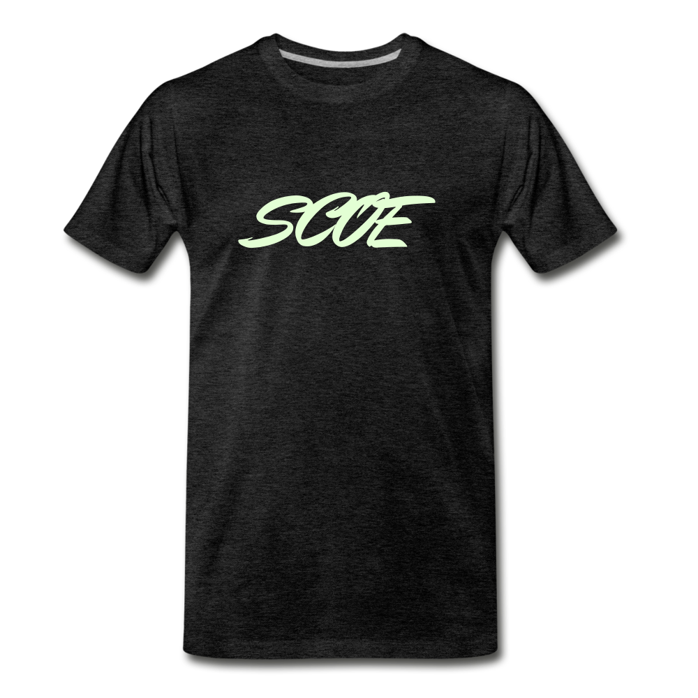 S.C.O.E Premium Glow T-Shirt - charcoal gray