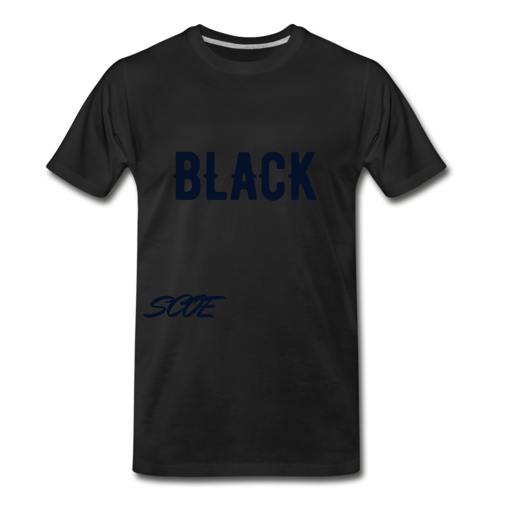 S.C.O.E Triple Black Premium T-Shirt - black