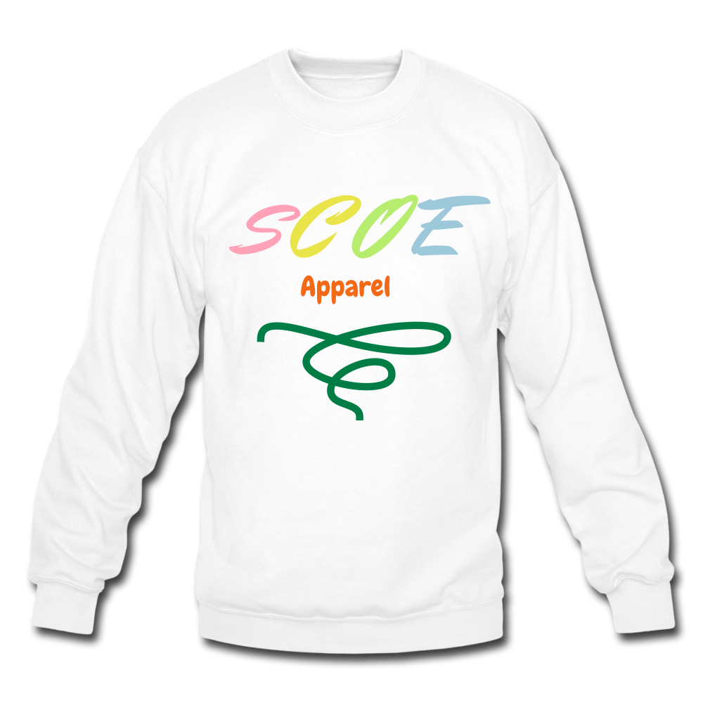 S.C.O.E Apparel Crewneck Sweatshirt - white