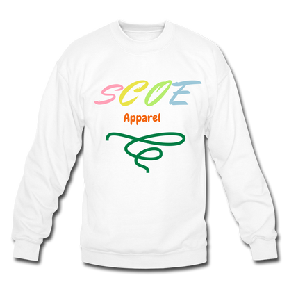S.C.O.E Apparel Crewneck Sweatshirt - white