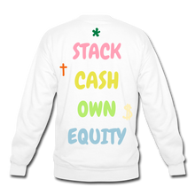 Load image into Gallery viewer, S.C.O.E Apparel Crewneck Sweatshirt - white
