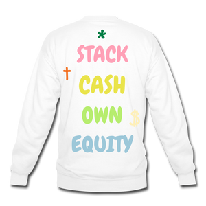 S.C.O.E Apparel Crewneck Sweatshirt - white