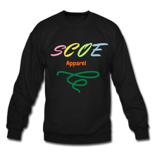 Load image into Gallery viewer, S.C.O.E Apparel Crewneck Sweatshirt - black