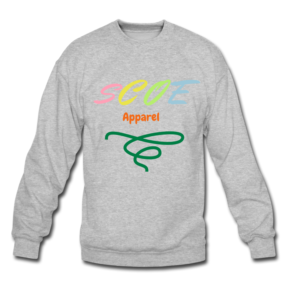S.C.O.E Apparel Crewneck Sweatshirt - heather gray