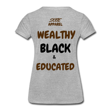 Load image into Gallery viewer, S.C.O.E Women’s Black History Forever T-Shirt - heather gray