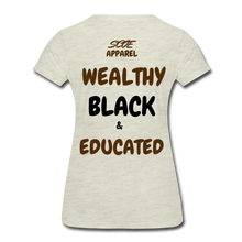 Load image into Gallery viewer, S.C.O.E Women’s Black History Forever T-Shirt - heather oatmeal