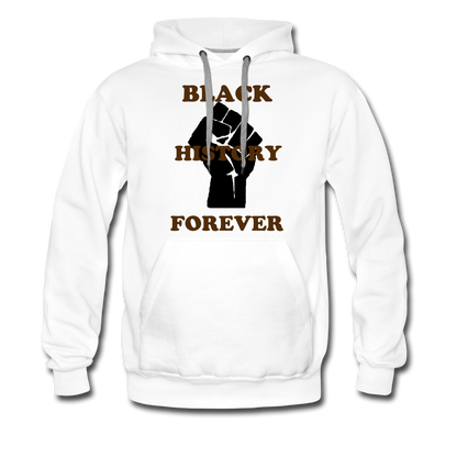 S.C.O.E Black History Forever Hoodie - white