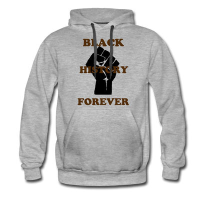 S.C.O.E Black History Forever Hoodie - heather gray
