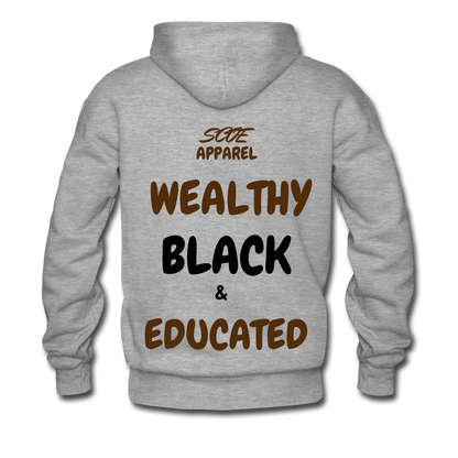 S.C.O.E Black History Forever Hoodie - heather gray