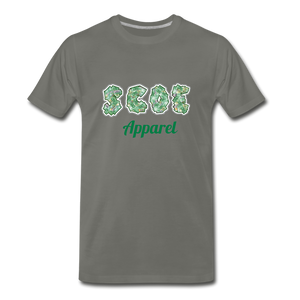 Men's Premium T-Shirt - asphalt gray